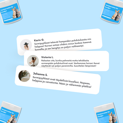 Fingerklude til kæledyr